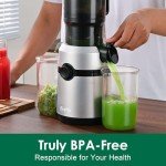 Fretta Nifty Cold Press Juicer with Wide Chute