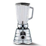Oster 3-Speed Chrome Blender with Glass Jar