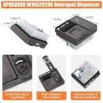 Dishwasher Detergent Dispenser for Whirlpool & Kitchenaid