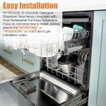 Dishwasher Detergent Dispenser for Whirlpool & Kitchenaid