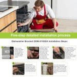 Samsung Dishwasher Assembly Install Kit with Brackets