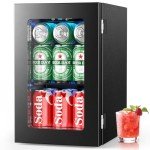Electactic Mini Beverage Refrigerator for Home & Office