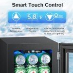 Electactic Mini Beverage Refrigerator for Home & Office