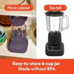 Bella 10-Speed Slim Countertop Blender and Juicer