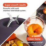 Bella 10-Speed Slim Countertop Blender and Juicer