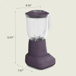 Bella 10-Speed Slim Countertop Blender and Juicer