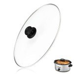 6 Quart Oval Glass Lid for Hamilton Beach Slow Cooker