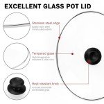 6 Quart Oval Glass Lid for Hamilton Beach Slow Cooker