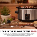 6 Quart Oval Glass Lid for Hamilton Beach Slow Cooker