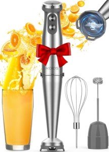 KOIOS 1000W 3-in-1 Immersion Blender with Turbo Mode