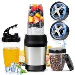Prolixity 1200W Portable Smoothie Blender with Cups