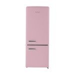 7 Cu Ft Retro Bottom Freezer Refrigerator (Pink)