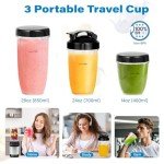 Prolixity 1200W Portable Smoothie Blender with Cups