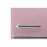 7 Cu Ft Retro Bottom Freezer Refrigerator (Pink)
