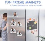 Funny Dr. Now Magnet Set - 12 Motivational Pieces