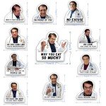 Funny Dr. Now Magnet Set - 12 Motivational Pieces