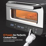 Cobuy 1700W Electric Pizza Oven with Pizza Stone