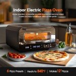 Cobuy 1700W Electric Pizza Oven with Pizza Stone