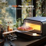 Cobuy 1700W Electric Pizza Oven with Pizza Stone