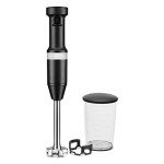 KitchenAid Matte Black Corded Hand Blender KHBV53