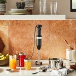 KitchenAid Matte Black Corded Hand Blender KHBV53