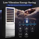 BODEGA 24-Inch Dual Zone Wine and Beverage Cooler