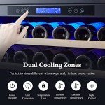 BODEGA 24-Inch Dual Zone Wine and Beverage Cooler