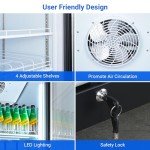 BODEGACOOLER 12.5 Cu.Ft Glass Door Refrigerator
