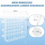 Lower Dishrack Assembly for Kenmore & Frigidaire
