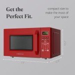 Farberware Compact Countertop Microwave Oven, 1.1 Cu. Ft