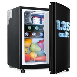 Anypro Mini Fridge with Freezer - Compact & Quiet