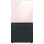 SAMSUNG Matte Black Steel 4-Door Refrigerator Panel
