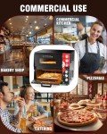 PYY Double Deck Commercial Pizza Oven with Timer
