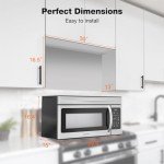 30" Over-the-Range Microwave Oven with LED Lighting