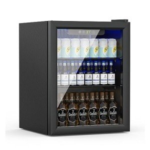 Erivess 70 Can Freestanding Beverage Refrigerator
