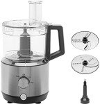 GE 12-Cup Food Processor with Mixing Blade & Disc