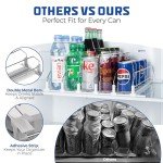 2025 Drink Organizer: Self-Pushing Soda Dispenser
