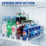 2025 Drink Organizer: Self-Pushing Soda Dispenser
