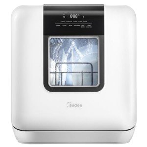 Midea Portable Countertop Dishwasher with 6L Water Tank