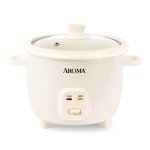 AROMA Non-Stick Rice Cooker with One-Touch Control