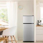 Anukis 3.8 Cu Ft Mini Refrigerator with Freezer