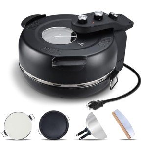 Davivy 16" Portable Indoor Pizza Oven - Black