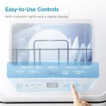Midea Portable Countertop Mini Dishwasher with 5L Tank