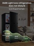 KRIB BLING 3.5 Cu.Ft Compact Mini Fridge