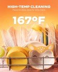 Portable Mini Countertop Dishwasher with 8 Washing Modes