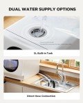Portable Mini Countertop Dishwasher with 8 Washing Modes