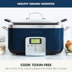 GreenPan Elite 6QT Programmable Electric Slow Cooker