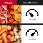 Fullstar 2-Speed Compact Vegetable and Fruit Juicer