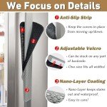Non-Slip Refrigerator Door Handle Covers - Set of 4