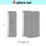 Non-Slip Refrigerator Door Handle Covers - Set of 4